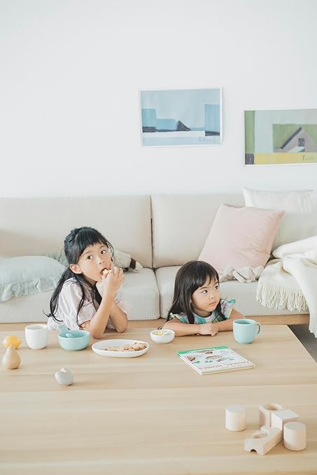 KINTO    Nest Plate White 195x145mm Durable Porcelain Tableware 20581