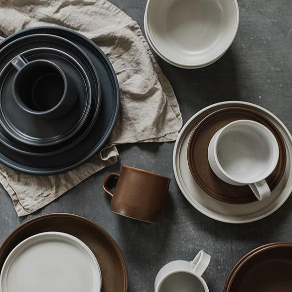 KINTO   Fog Wide Mug 320Ml Ash White Microwave Safe Dishwasher Safe