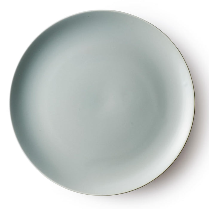 Aito Seisakusho Couleur Plate 24cm Grey Microwavable Dishwasher Safe Japan Made
