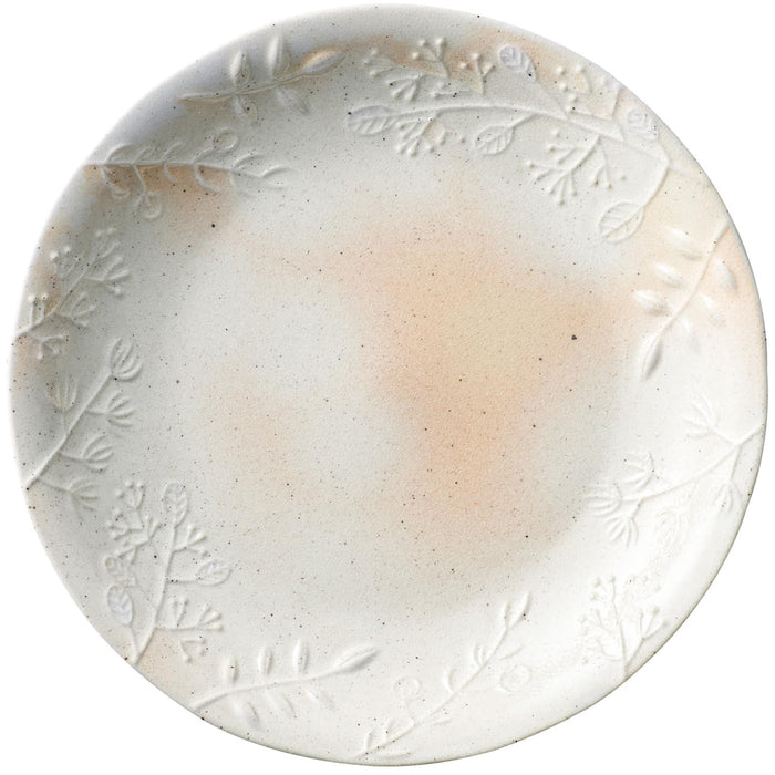 Aito Seisakusho Ha Gohonte White Plate 23cm Microwave Dishwasher Safe Japan