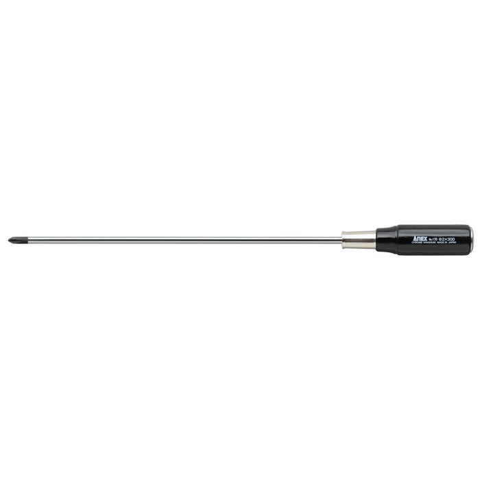 Anex Stool Penetrating Grade No.170 Long Shaft Wood Handle Driver Tool +2x300-Kiichin - The #1 Place for Japanese Goods in Your Hand!