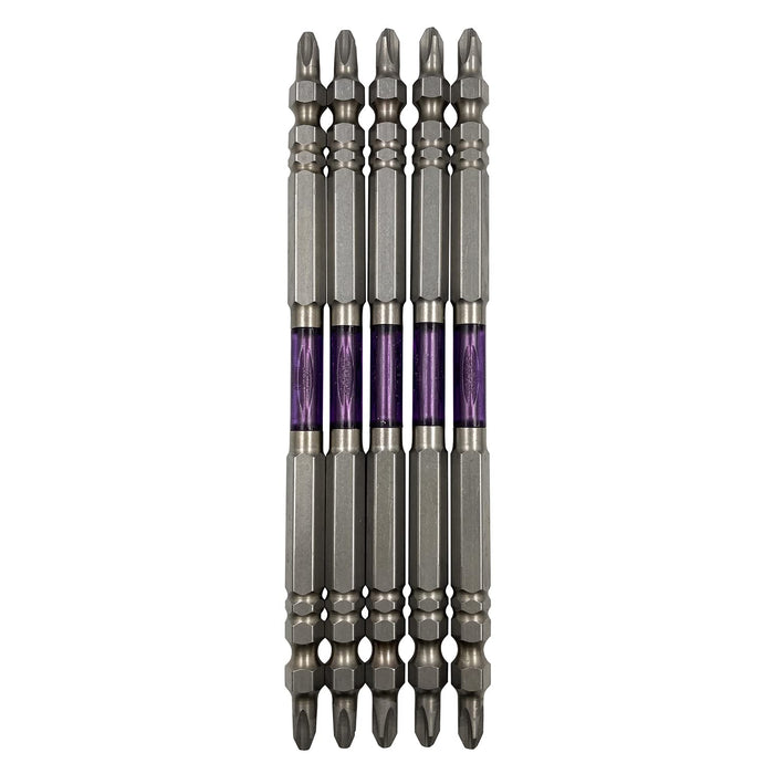 Anex Ryutai Bit Double-Head Slim+2X130 Set Of 5 Arts5-2130 Tool-Kiichin - The #1 Place for Japanese Goods in Your Hand!