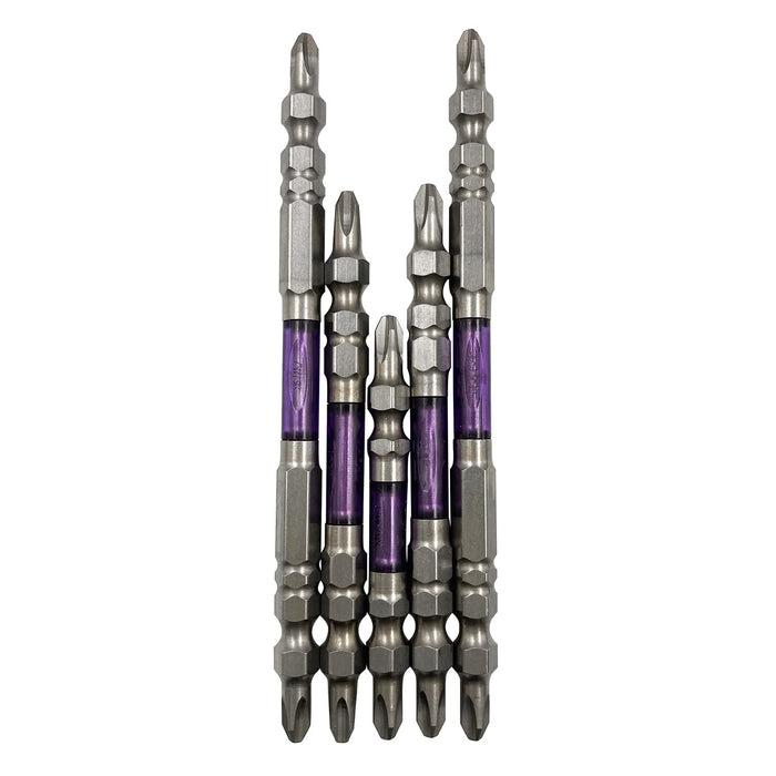 Anex 5-Piece Double-Head Slim Ryutai Bit Assorted Set Arts5-01-Kiichin - The #1 Place for Japanese Goods in Your Hand!