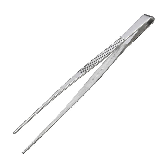 Annex Stool's Anex Stainless Steel Serrated Straight Tweezers 180mm No.137 Tool-Kiichin - The #1 Place for Japanese Goods in Your Hand!