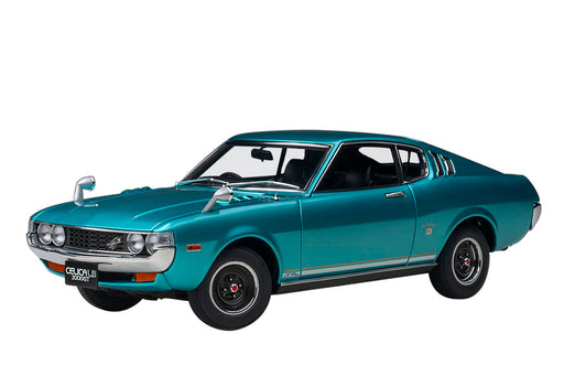 Autoart 1/18 Toyota Celica Liftback 2000Gt (Ra25) 1973 Turquoise Blue-Kiichin - The #1 Place for Japanese Goods in Your Hand!