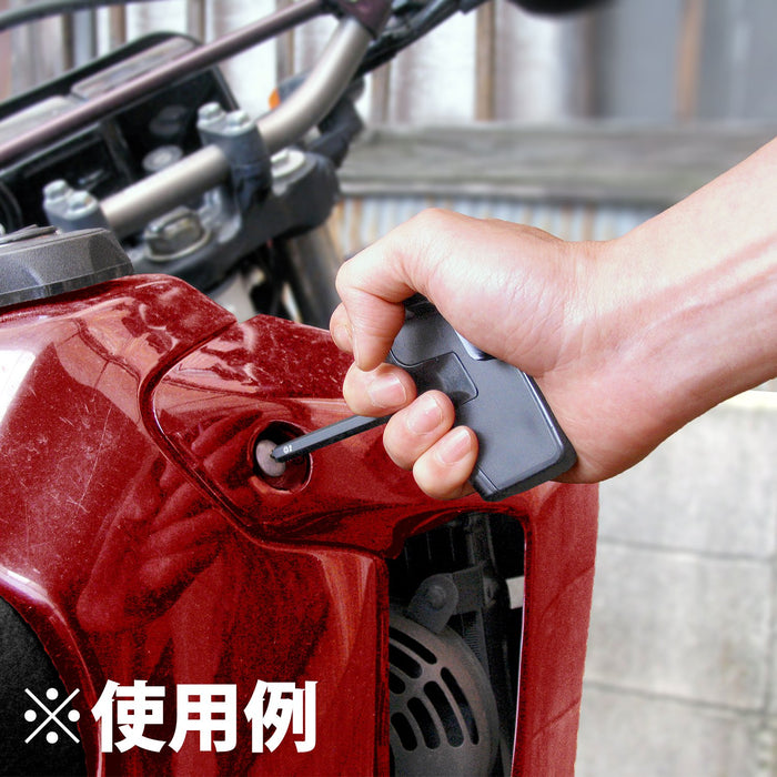 Engineer Bazooka Grip DBZ-50B Black Suitable for 6.35mm - Engineer-Kiichin - The #1 Place for Japanese Goods in Your Hand!