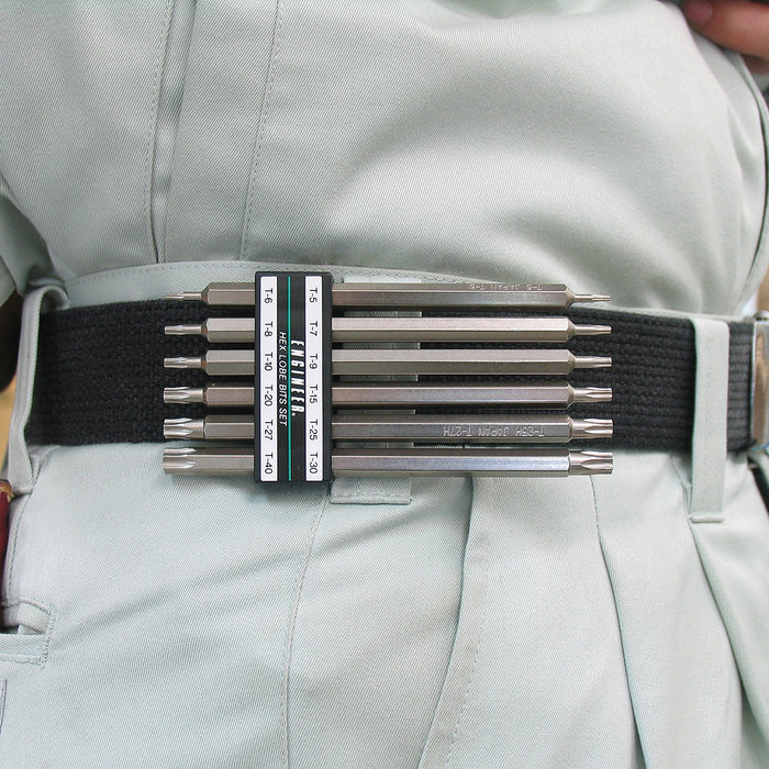 Engineer 6-Piece Hexlobe Bit Set DR-15 High-Quality Engineering Tools-Kiichin - The #1 Place for Japanese Goods in Your Hand!