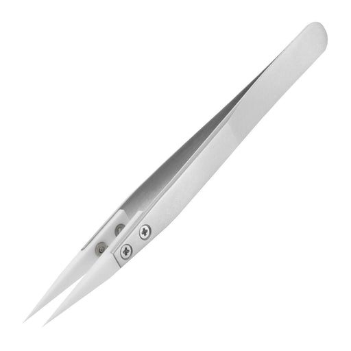 Engineer Silver Ceramic Tweezers PTZ-51/61 Precision Hand Tool-Kiichin - The #1 Place for Japanese Goods in Your Hand!
