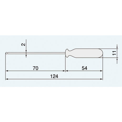 Engineer 2.0mm DB-20 Ball Driver - Double-Sided Engineering Product-Kiichin - The #1 Place for Japanese Goods in Your Hand!