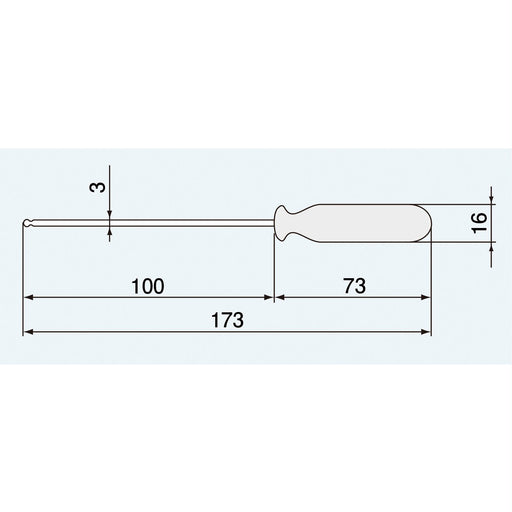 Engineer 3.0mm Ball Driver Db-30 Dual Side Engineer Brand-Kiichin - The #1 Place for Japanese Goods in Your Hand!