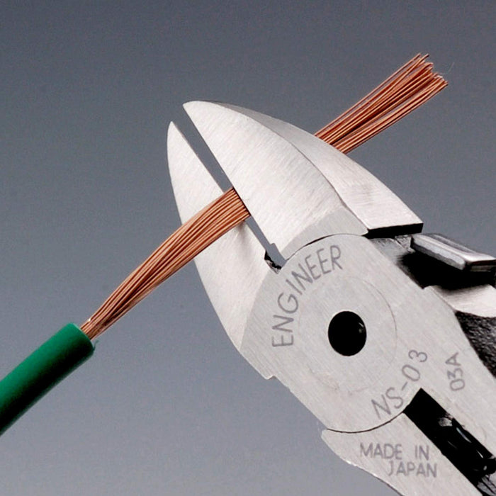 Engineer Brand 128mm Micro Nippers NS-03 for Precision Work-Kiichin - The #1 Place for Japanese Goods in Your Hand!