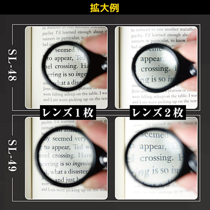 Engineer Pocket Magnifier 4X/7X Compact and Portable High-Precision Tool SL-48-Kiichin - The #1 Place for Japanese Goods in Your Hand!