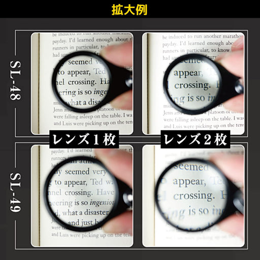 Engineer SL-49 Dual-Power 4X/7X Pocket Magnifier for Precision Work-Kiichin - The #1 Place for Japanese Goods in Your Hand!