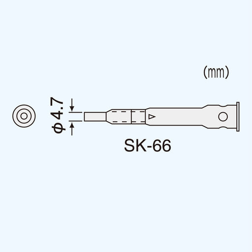Engineer SK-60 Series SK-66 Hot Blow Tip for Engineering Tools-Kiichin - The #1 Place for Japanese Goods in Your Hand!
