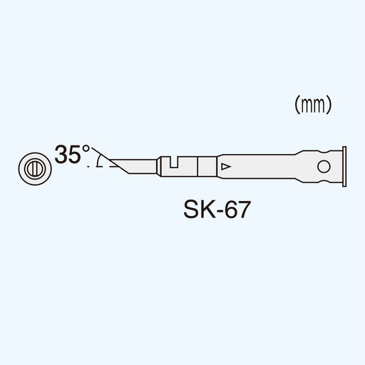 Engineer Sk-67 Premium Hot Knife for Sk-60 Series - High-quality Cutting Tool-Kiichin - The #1 Place for Japanese Goods in Your Hand!