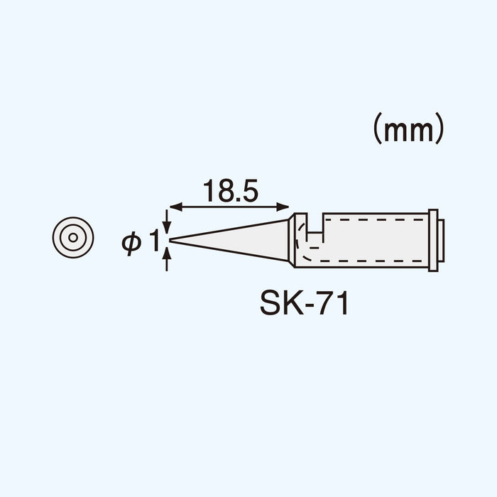 Engineer SK-70 Series Soldering Iron Tip High Quality SK-71 Model-Kiichin - The #1 Place for Japanese Goods in Your Hand!