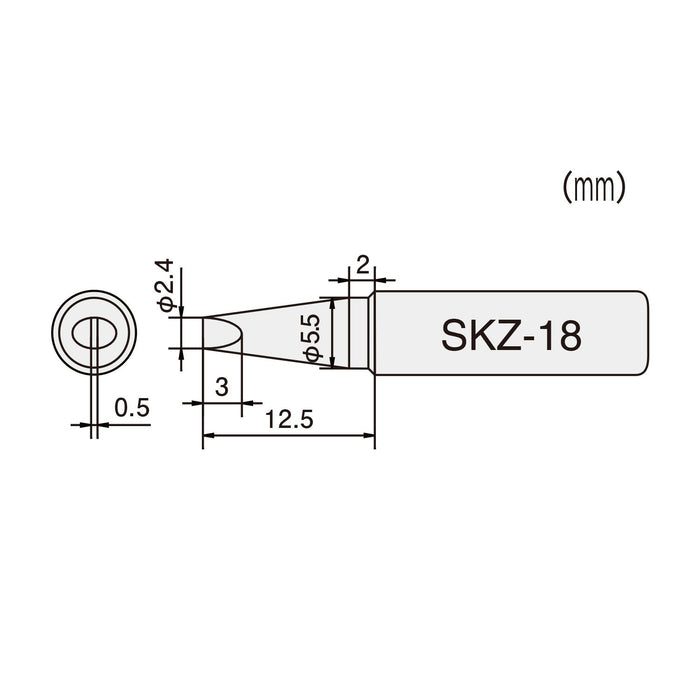 Engineer Brand SKZ-18 High-Quality Soldering Iron Tip-Kiichin - The #1 Place for Japanese Goods in Your Hand!