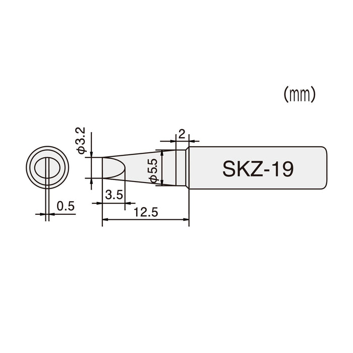 Engineer Brand Skz-19 Soldering Iron Tip Premium Quality-Kiichin - The #1 Place for Japanese Goods in Your Hand!