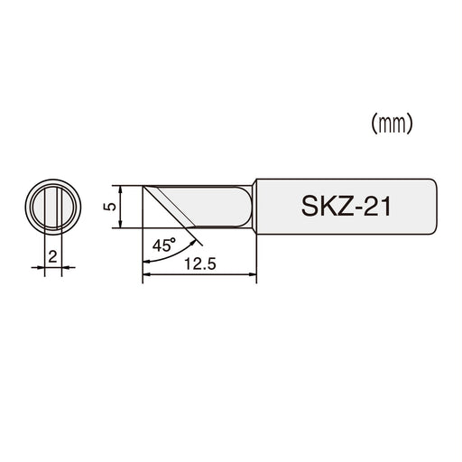 Engineer Skz-21 Soldering Iron Tip High-Quality Durable - Engineer Brand-Kiichin - The #1 Place for Japanese Goods in Your Hand!