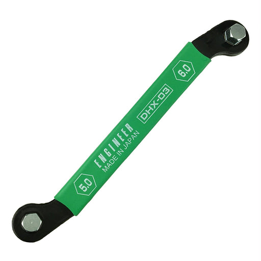 Engineer 5.0/6.0mm Offset Hexagonal Thin Vent Wrench Dhx-03 Series-Kiichin - The #1 Place for Japanese Goods in Your Hand!
