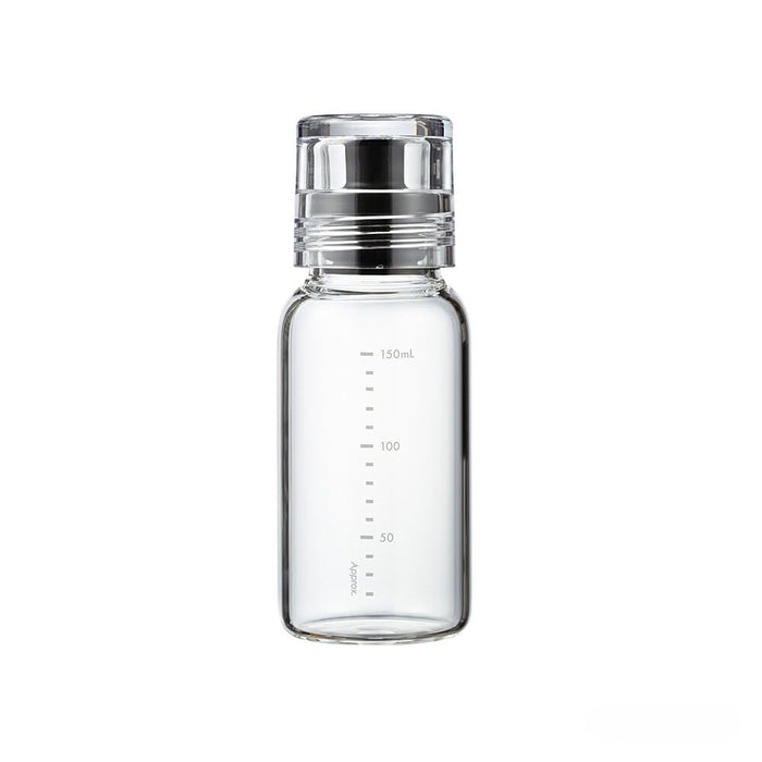 Hario Dressing Bottle Slim 150ml Black Safe for Boiling Water Usage-Kiichin - The #1 Place for Japanese Goods in Your Hand!