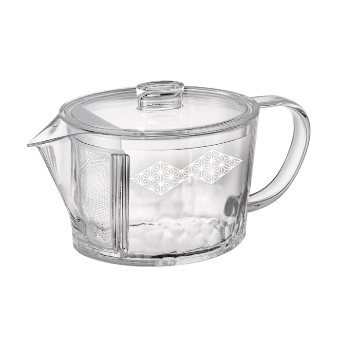 Hario 450Ml Filter-In Teapot Asanoha Design Tritan Dishwasher Safe