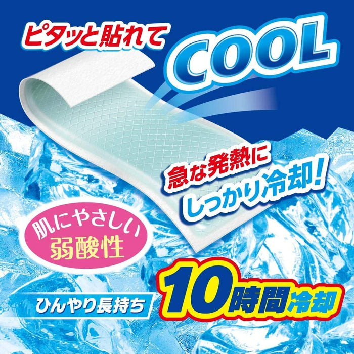 Ice Packs Cooling Sheets 30 Regular Size Gel Sheets 10-Hour Relief Japan Made