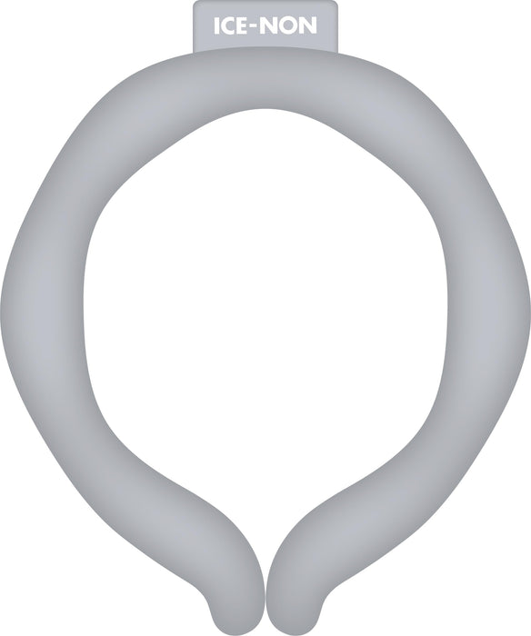 Ice Packs Icenon Hakugen Earth Neck Cooler M Size Ice Gray Neck Ring