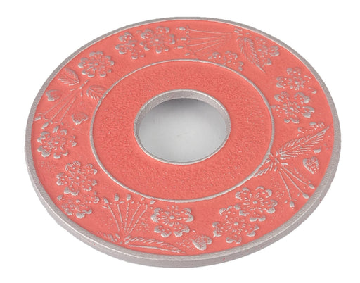 Iwachu Kamashiki Sakura Large Pink 13.5cm Nambu Ironware 17704-Kiichin - The #1 Place for Japanese Goods in Your Hand!