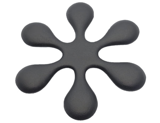 Iwachu Nambu Ironware Small Kettle Base Trivet Matte Black 15cm 17093-Kiichin - The #1 Place for Japanese Goods in Your Hand!