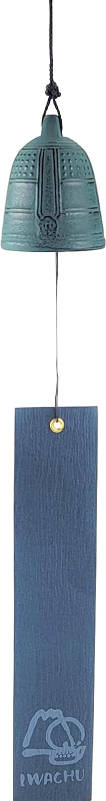 Iwachu Large Wind Chime Bell Verdigris Nambu Ironware 27525-Kiichin - The #1 Place for Japanese Goods in Your Hand!