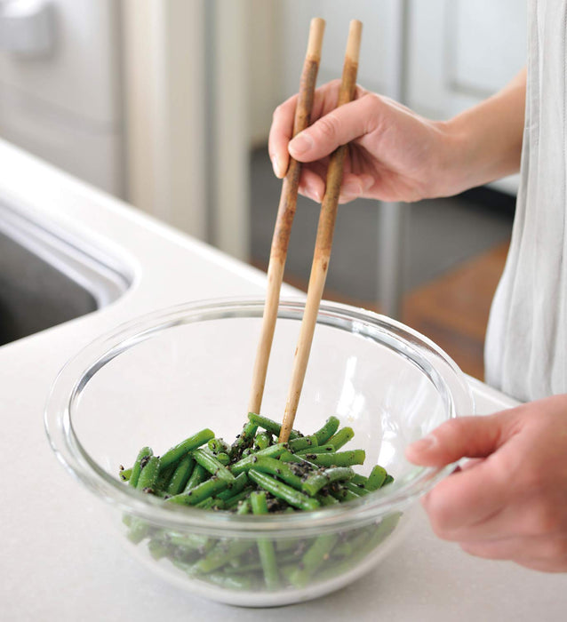 Iwaki 2.5L Round Heat-Resistant Glass Bowl 25cm Diameter