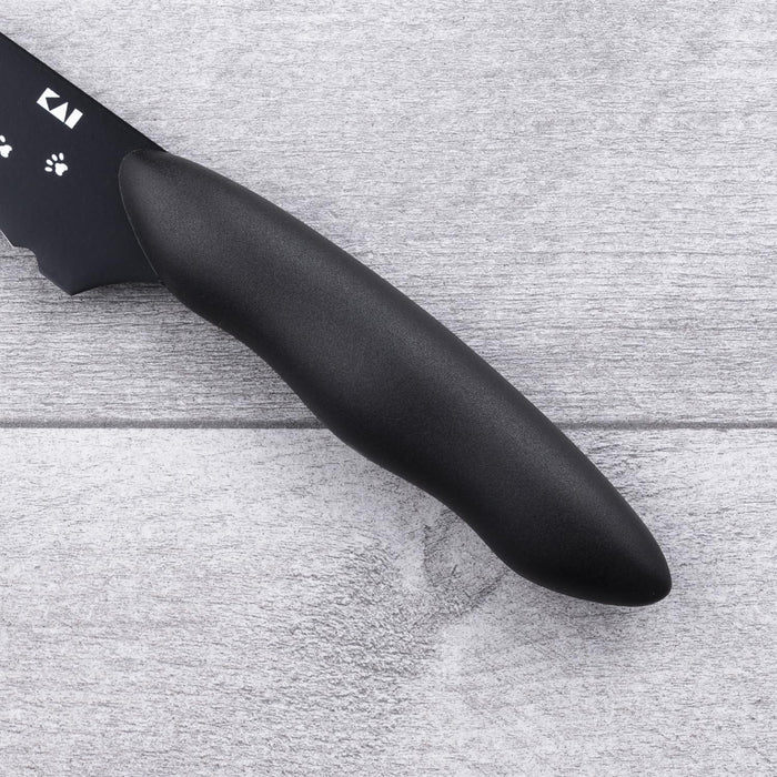 Kai Corporation Nyammy AB5804 Black Cat Bread Knife - Precision Cutting Tool