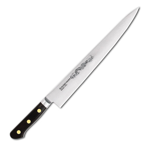 Misono Swedish Carbon Steel Sujihiki Knife 240mm with Engraving-Kiichin - The #1 Place for Japanese Goods in Your Hand!