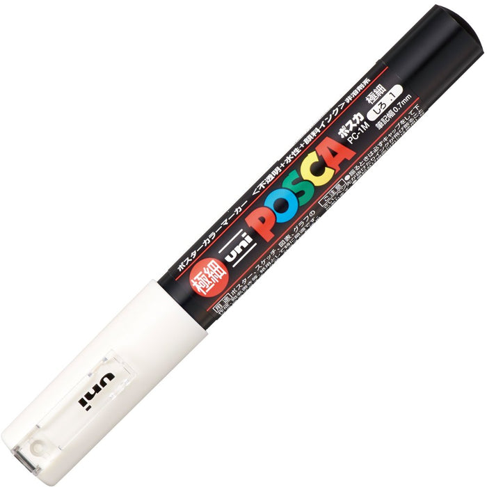 Mitsubishi Pencil White Posca Extra Fine Water-Based Pen 10 Pieces Pack-Kiichin - The #1 Place for Japanese Goods in Your Hand!