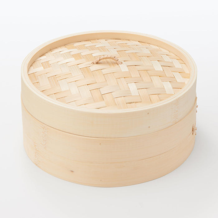 Muji Bamboo Steaming Basket Deep Large Size Model 84376528 Premium Quality