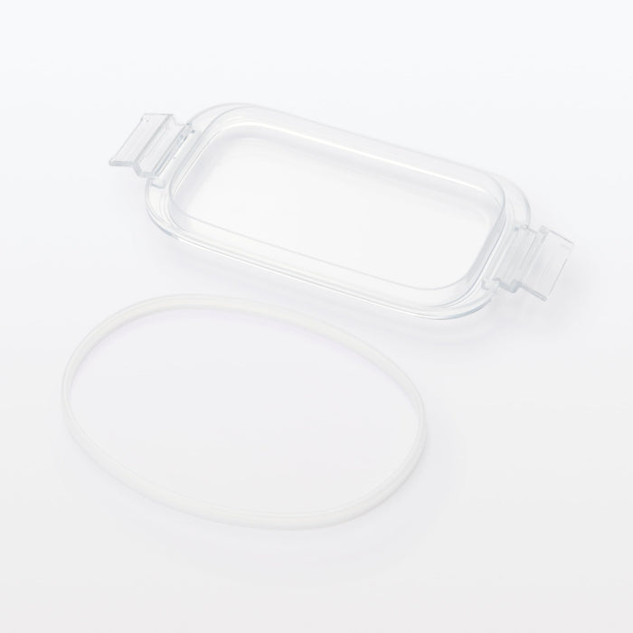 Muji Easy Wash Lunch Box 500ml Portable and Durable MDC60A1S