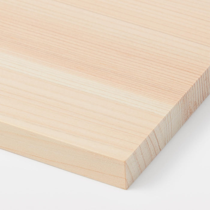 Muji Hinoki Thin Small Cooking Board With Hook Hole 19x15x1.2cm 84376214