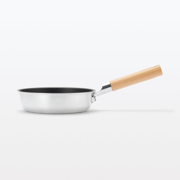 Muji Non-Stick Large Frying Pan 20Cm For Gas Stove Shallow Cooking Surface