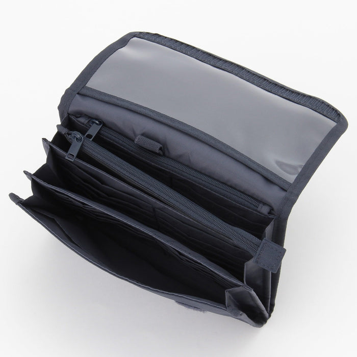 Muji Navy Polyester A6 Maternal and Child Health Handbook Case Small