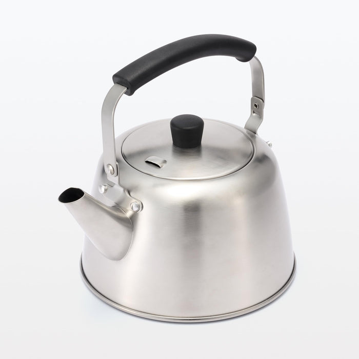 Muji Stainless Steel Kettle 2L Silver 44902448 Durable and Efficient Design
