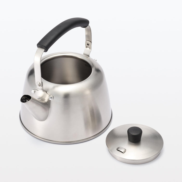 Muji Stainless Steel Kettle 2L Silver 44902448 Durable and Efficient Design