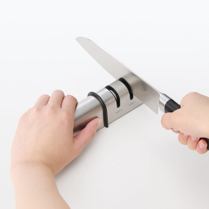 Muji Two-Step Finishing Sharpener for Precision Pencil Sharpening 12835882