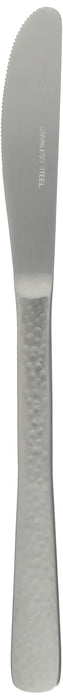 Nagao Japanese Dinner Knife 21.2cm Stainless Steel Hammered Made in Japan-Kiichin - The #1 Place for Japanese Goods in Your Hand!