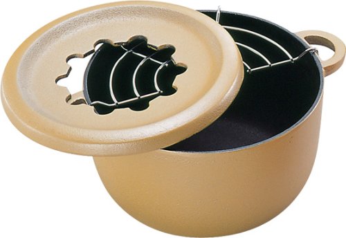 Iwachu Yellow Nambu Ironware Fondue Pot 25411 Durable Cast Iron Design-Kiichin - The #1 Place for Japanese Goods in Your Hand!