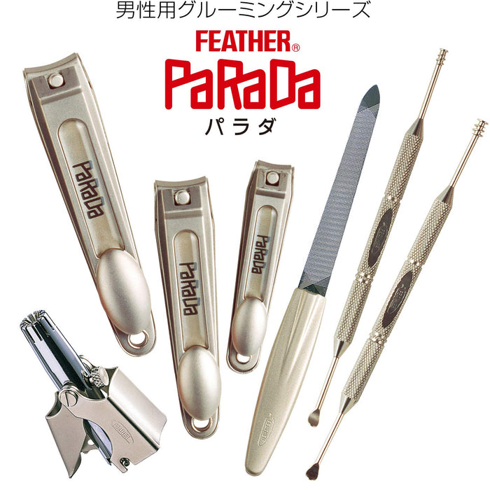 Feather Safety Razor Parada S - Quality Earpick Design for Seamless Shaving-Kiichin - The #1 Place for Japanese Goods in Your Hand!