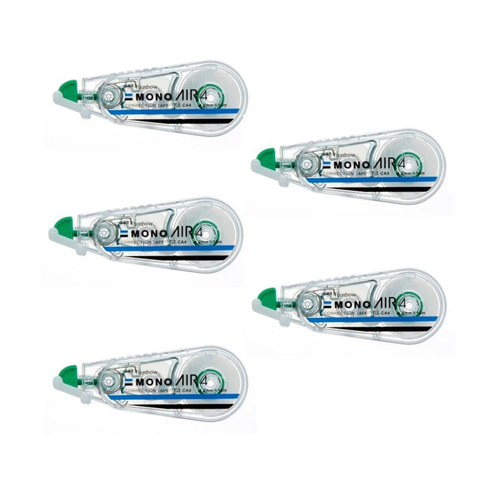 Tombow Mono Air Correction Tape Pencil-Grade 4.2mm Pack of 5-Kiichin - The #1 Place for Japanese Goods in Your Hand!