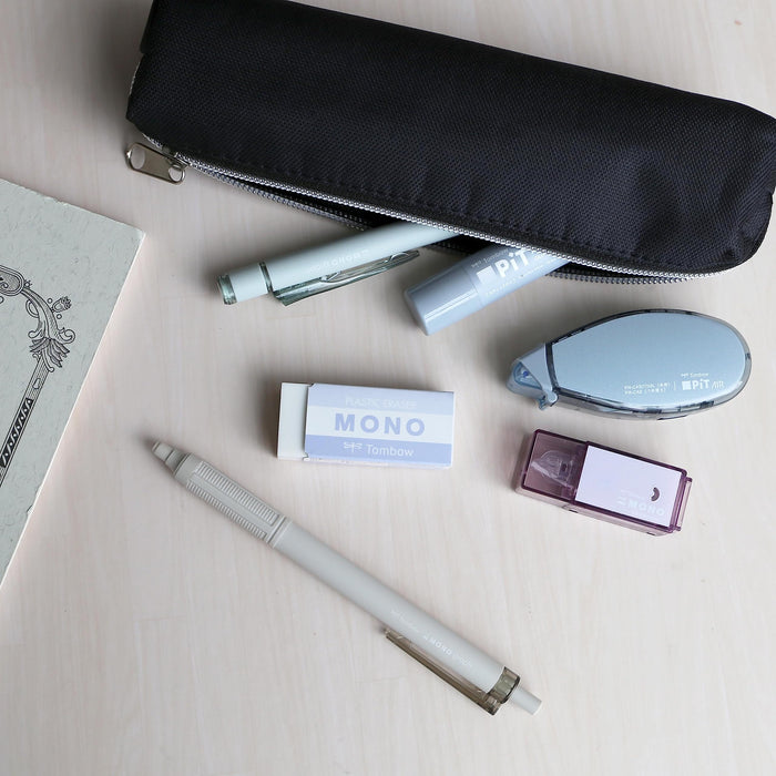 Tombow Mono Pit 6-Piece Mechanical Pencil Set 0.5mm Ash Color PCC-642Caz-Kiichin - The #1 Place for Japanese Goods in Your Hand!