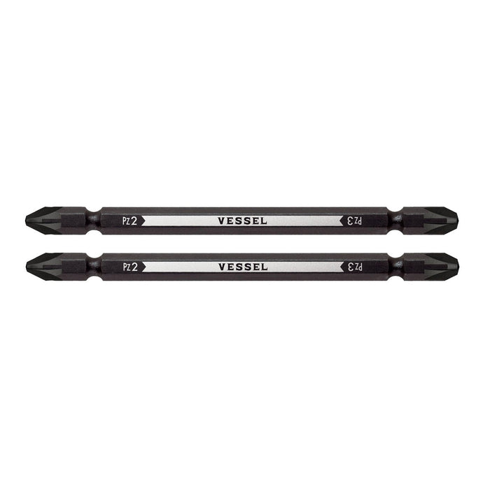 Vessel Double Head Combi Bit Pz2/Pz3x110 - Versatile Drive Tool from Vessel-Kiichin - The #1 Place for Japanese Goods in Your Hand!