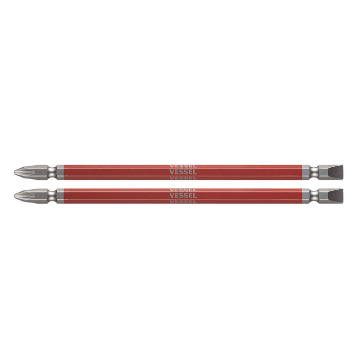 Vessel GS142615 Double-Ended Combination Gosai Bit +2/-6x150 2 Pieces Set-Kiichin - The #1 Place for Japanese Goods in Your Hand!